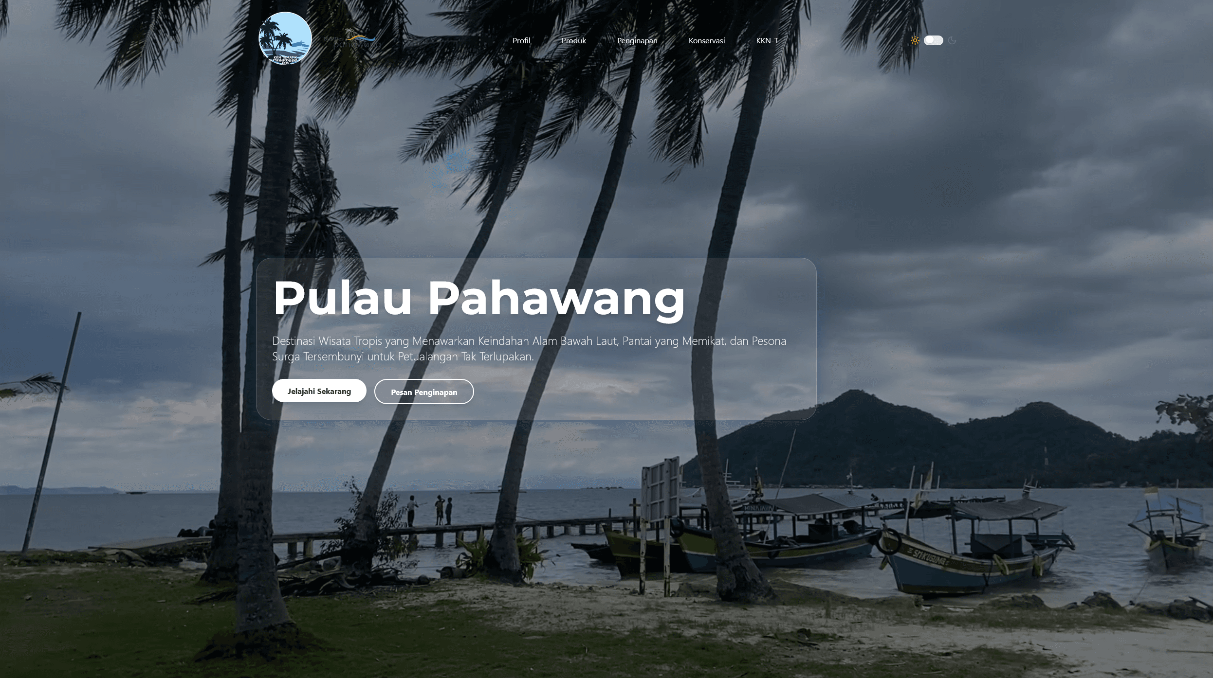 Pahawang Tourism Page
